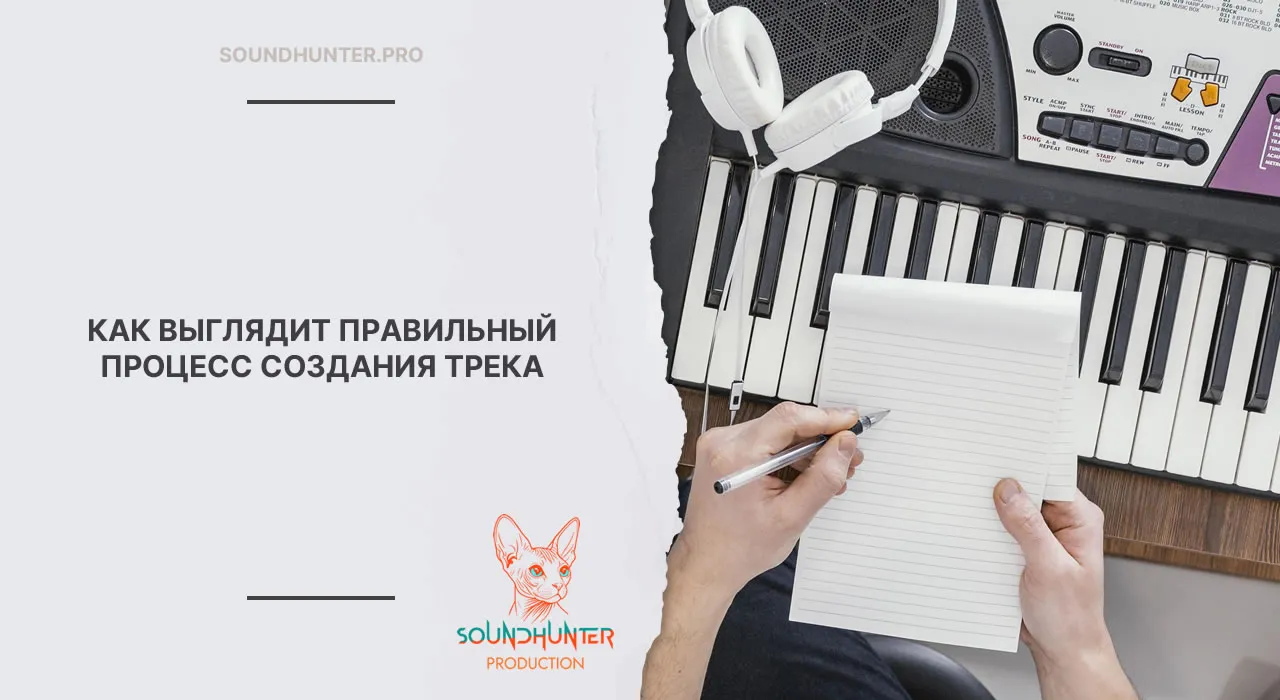 КАК ВЫГЛЯДИТ ПРАВИЛЬНЫЙ ПРОЦЕСС СОЗДАНИЯ ТРЕКА